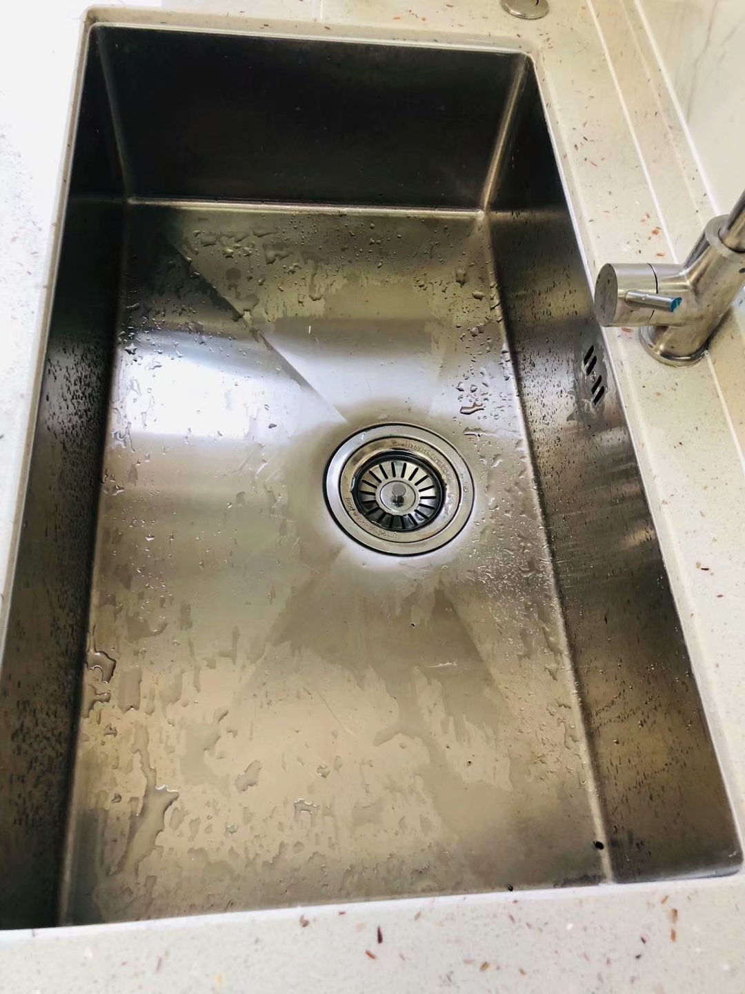 无锡厨房装修大单水槽有点问题